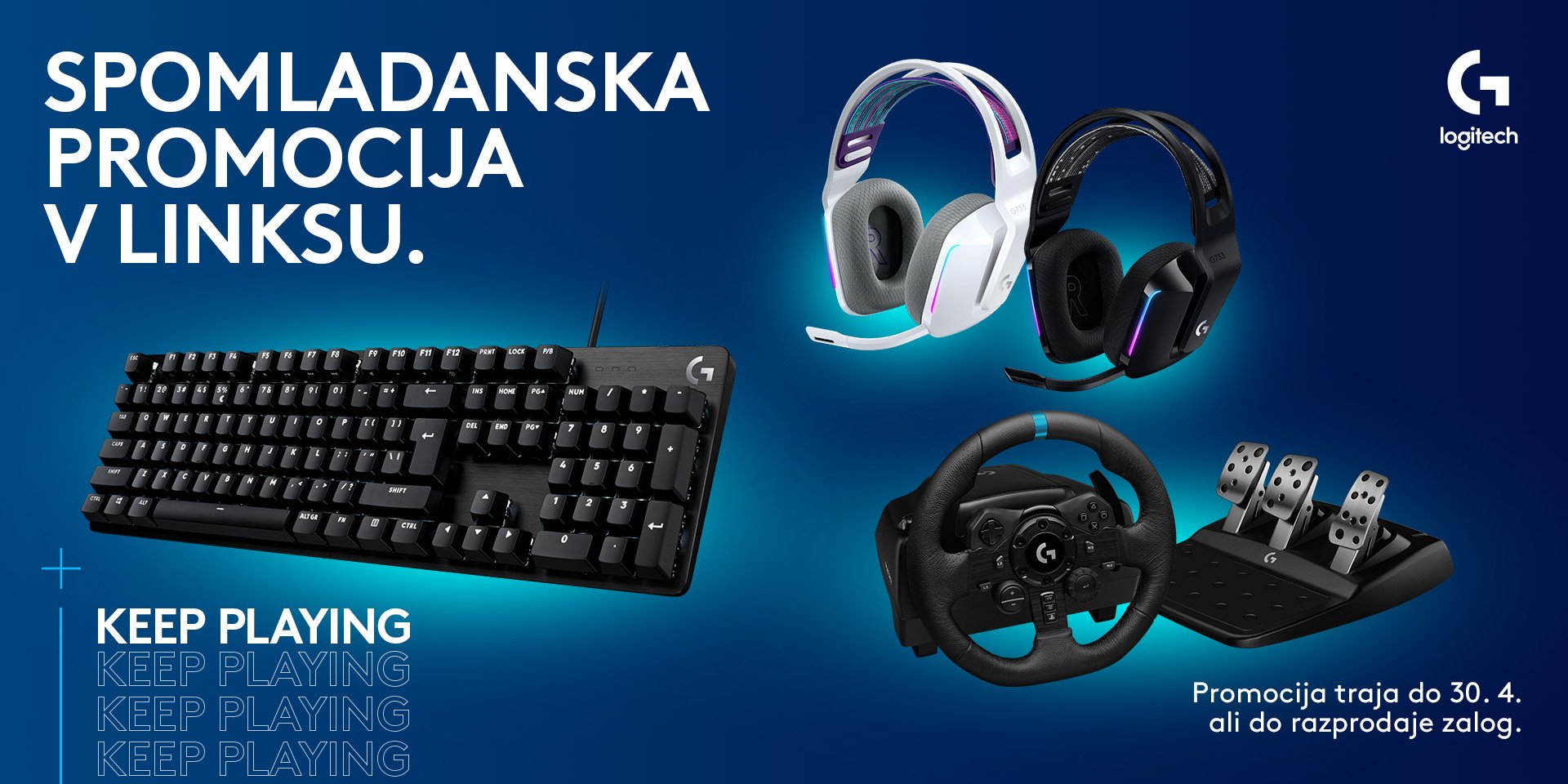 Logitech gamng akcija